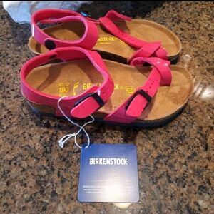 Birkenstock Kids Fuchsia Sandals